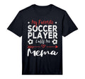 Mens My Favorite Soccer Player T-Shirt - Fun Novelty Design Men Women