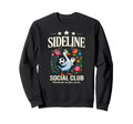 Sideline Social Club Floral Sweatshirt - Aesthetic Graphic Men Women