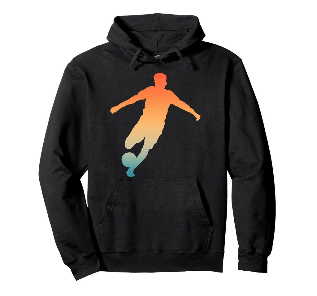 Silhouette Soccer Player Goalkeeper Lover Hoodie - Unique Graphic Unisex