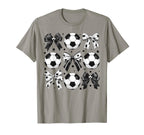 Game Day Soccer Mama Sports Lover T-Shirt - Casual Everyday Wear Unisex