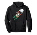 Santa 67 Soccer Goalie Ugly Funny Hoodie - Novelty Apparel for Adults