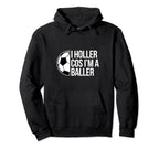 Holler Soccer Football Goal Striker Hoodie - Unique Graphic Men Women