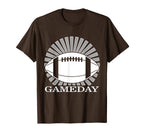 Mother Game Day Mom Football Mom Ball T-Shirt - Graphic Print Unisex