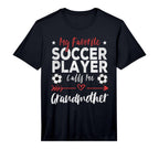 Mens My Favorite Soccer Player T-Shirt - Fun Novelty Design Men Women