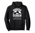 Soccer Coach Hoodie - Aesthetic Graphic Unisex