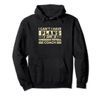 I Cant I Have Plans Powerchair Hoodie - Casual Everyday Wear for Adults