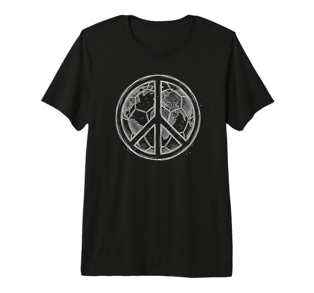 Soccer World Peace Is My Goal Futbol T-Shirt - Streetwear Style for Adults