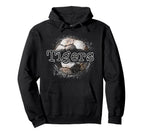 Tigers Soccer Game Day Leopard Splatter Hoodie - Minimalist Print Unisex