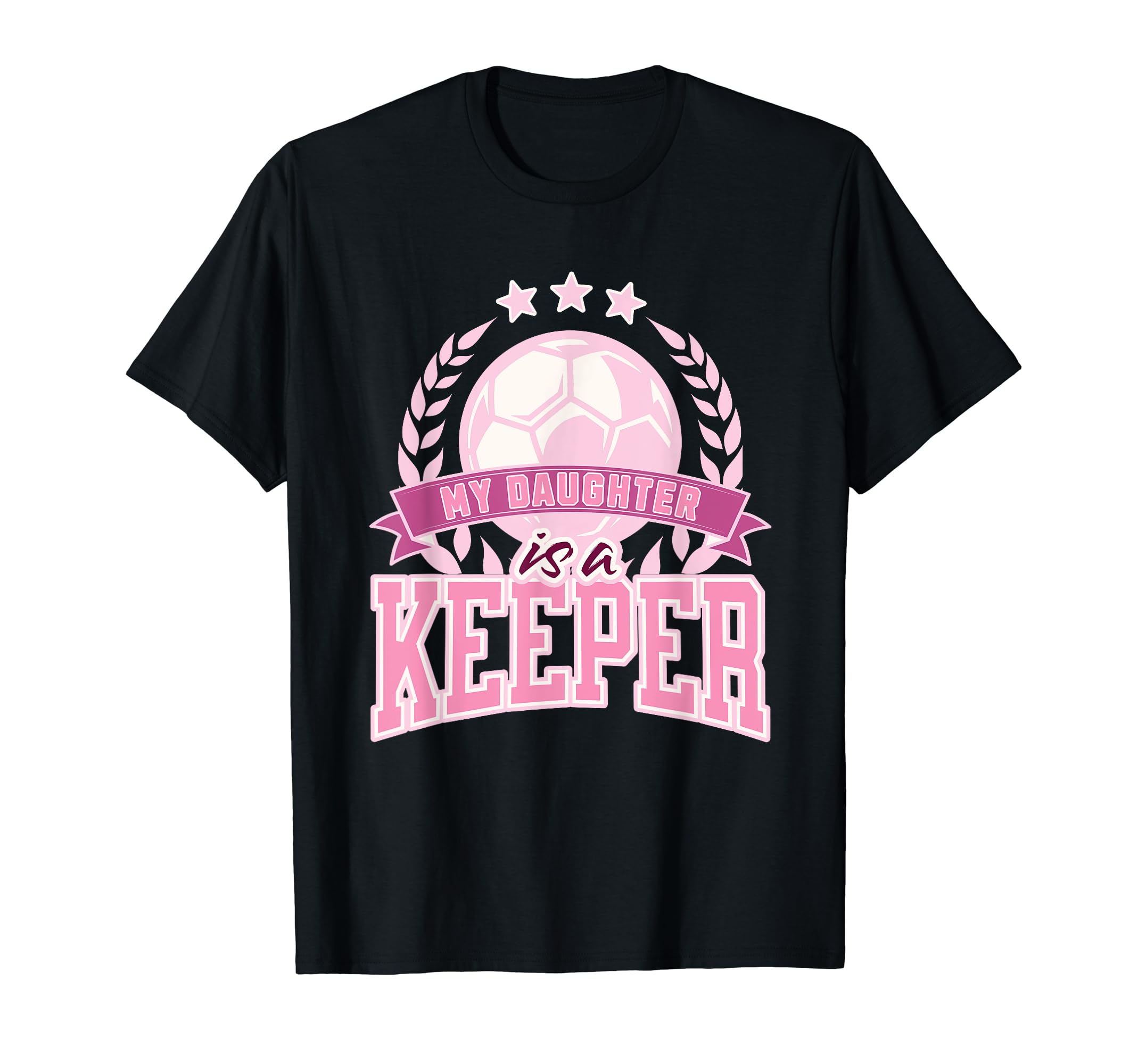 Keeper Goalie Soccer Daughter Mom And T-Shirt - Unique Graphic for Adults