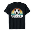 Soccer Is My Passion Soccer Ball T-Shirt - Graphic Print for Adults