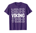 Viking Vibes Sports Junior High School T-Shirt - Trendy Graphic Men Women