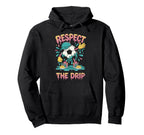 Respect Drip Soccer Vibe Colorful Street Hoodie - Graphic Print Men Women