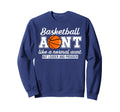 Basketball Aunt Definition Basketball Sweatshirt - Graphic Print Unisex
