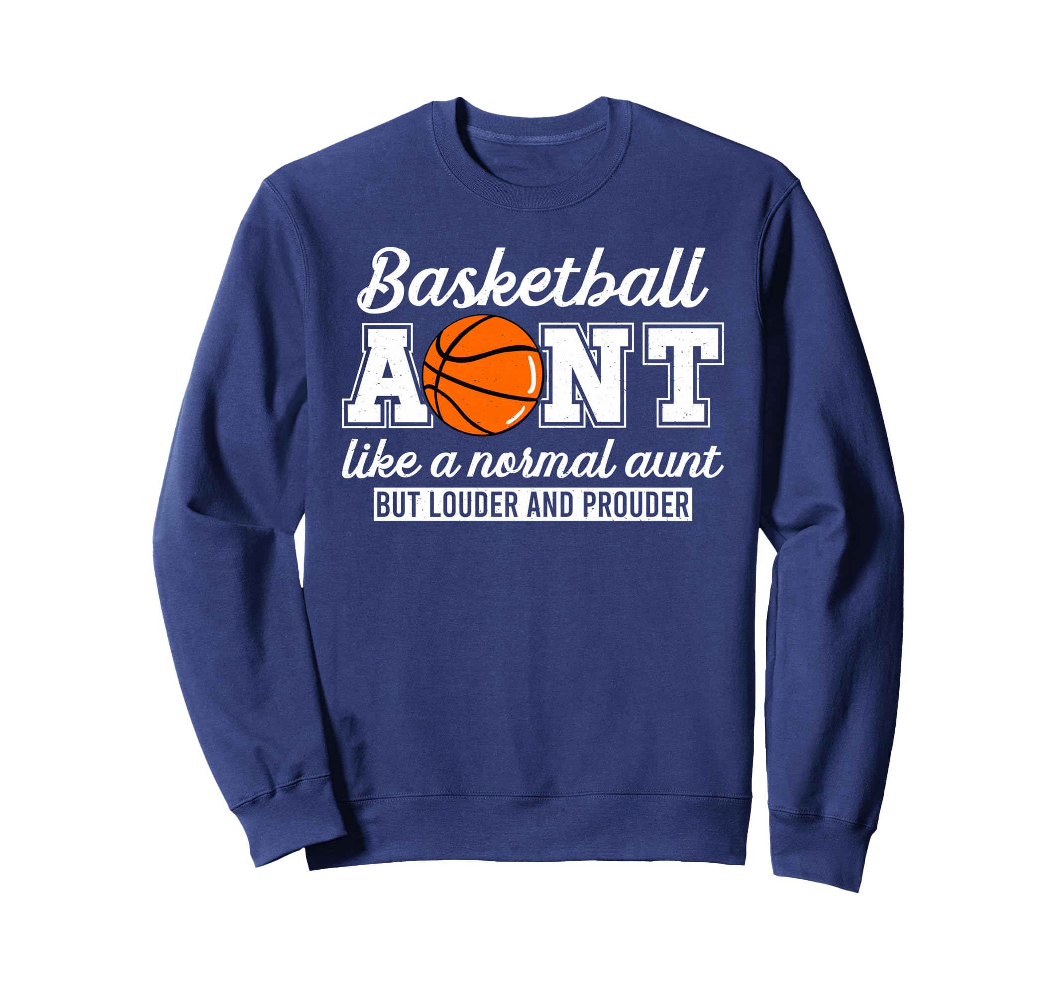 Basketball Aunt Definition Basketball Sweatshirt - Graphic Print Unisex