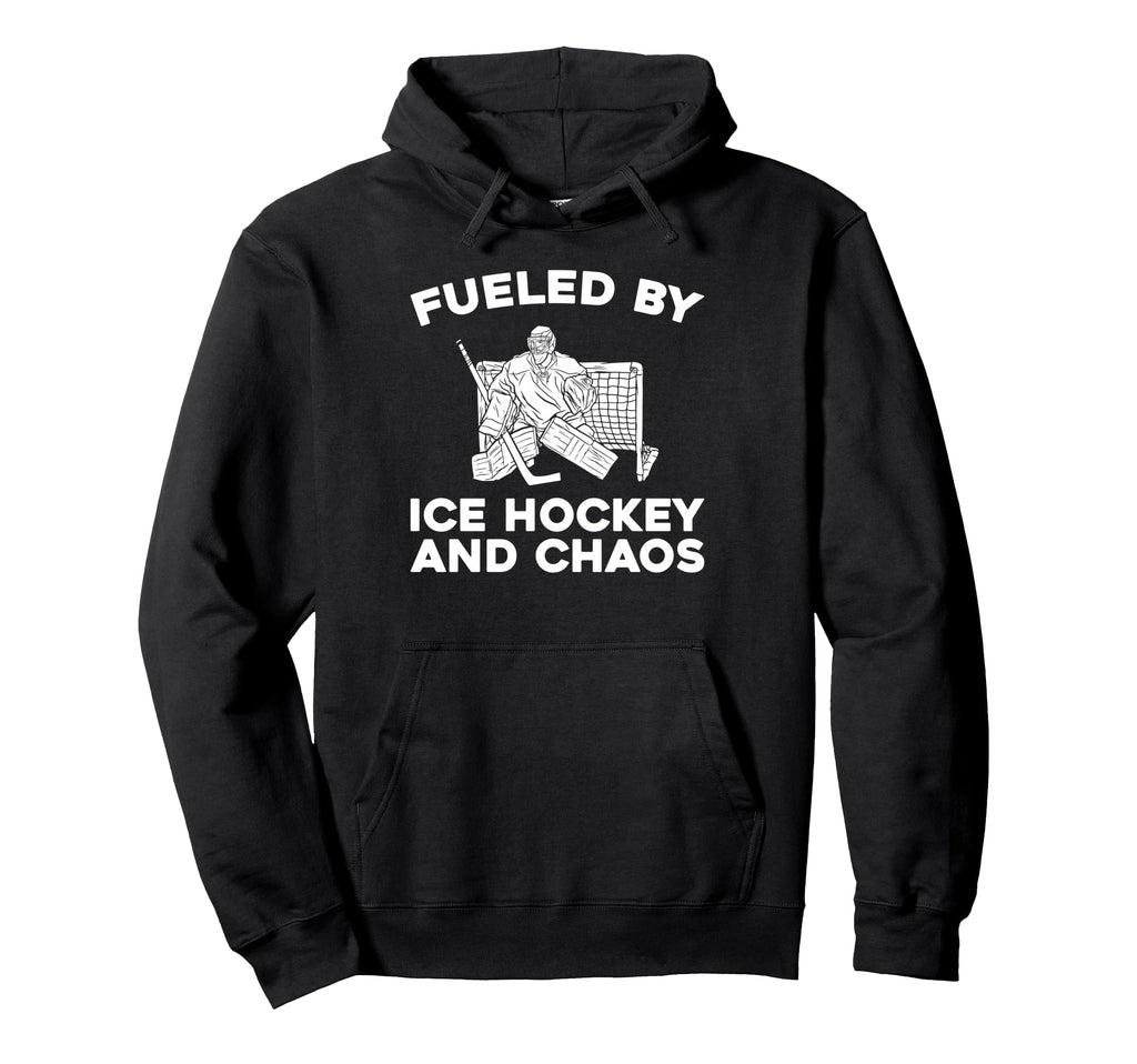 Hockey Goalkeeper Ice Hockey Goalie Hoodie - Trendy Graphic Men Women