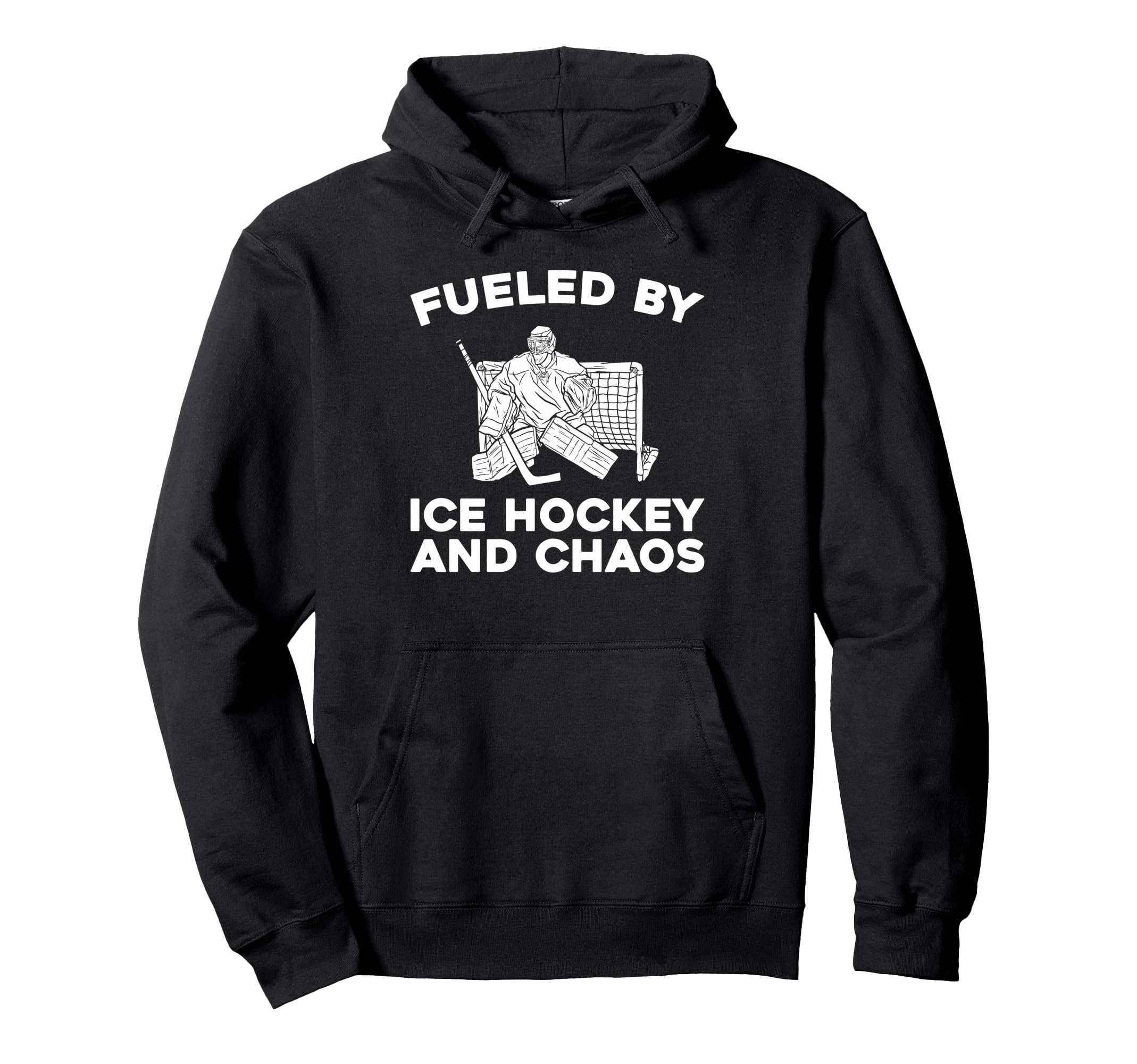 Hockey Goalkeeper Ice Hockey Goalie Hoodie - Trendy Graphic Men Women