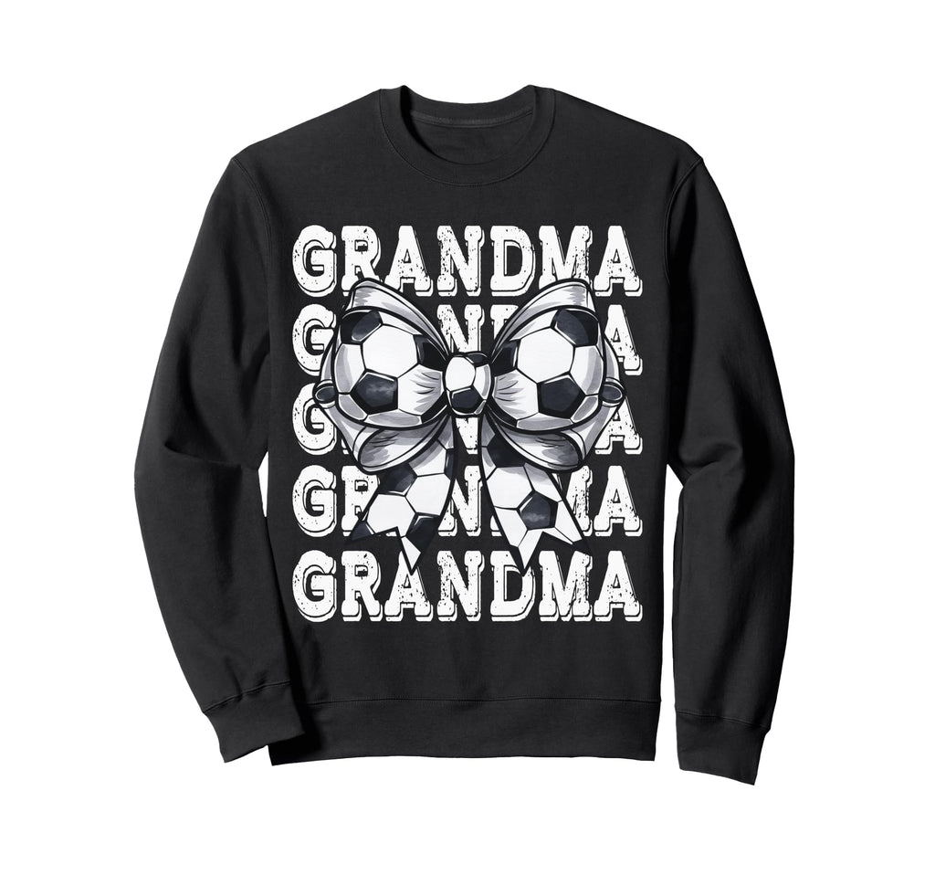 Coquette Soccer Grandma Matching Sweatshirt - Unique Graphic Men Women