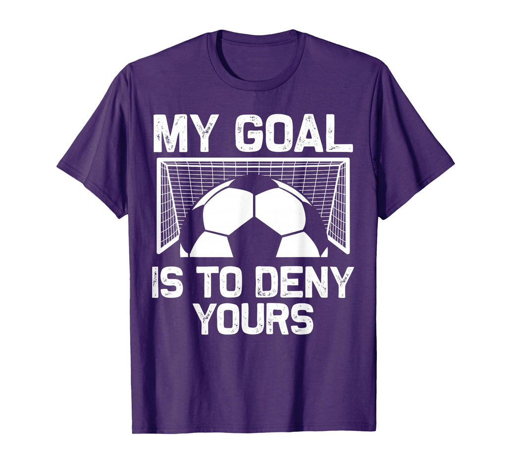 Soccer Goalie Art Gag Soccer Player T-Shirt - Fun Novelty Design Unisex