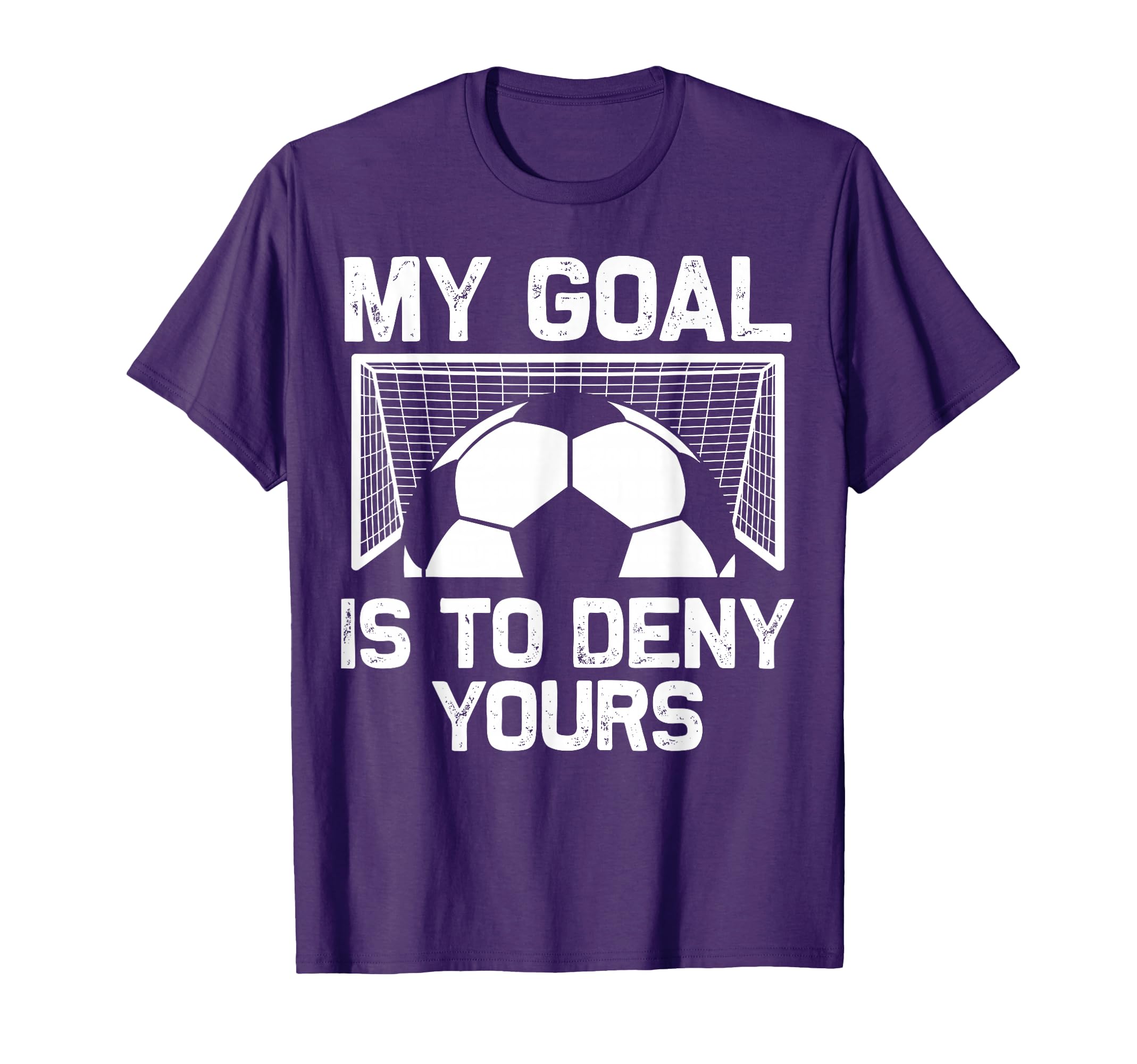 Soccer Goalie Art Gag Soccer Player T-Shirt - Fun Novelty Design Unisex