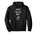 Soccer Fuels My Heart Ball Hoodie - Casual Everyday Wear for Adults