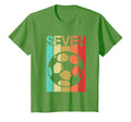 7 Year Old Soccer Birthday Seventh 7Th T-Shirt - Unique Graphic Men Women