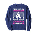 Im Hockey Goalkeeper Grandma Hockey Sweatshirt - Graphic Print for Adults