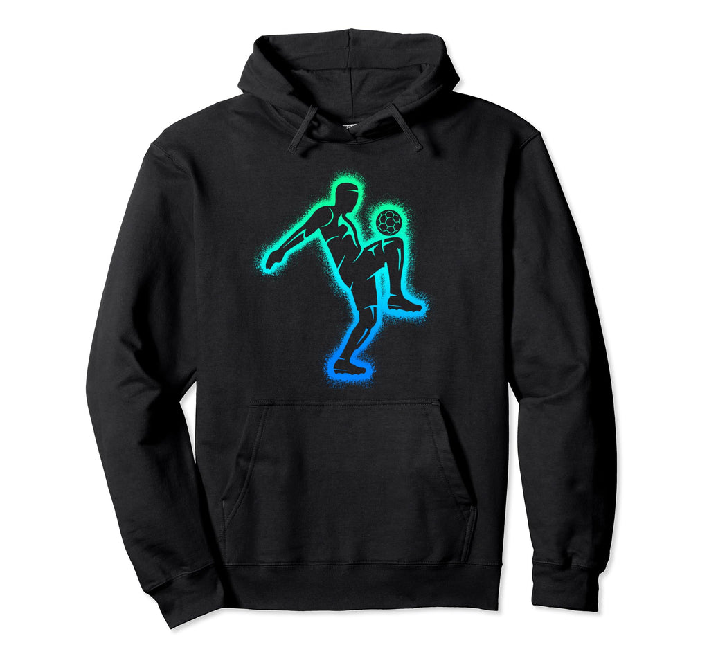 Soccer Game Futbol Team Soccer Player Hoodie - Unique Graphic for Adults