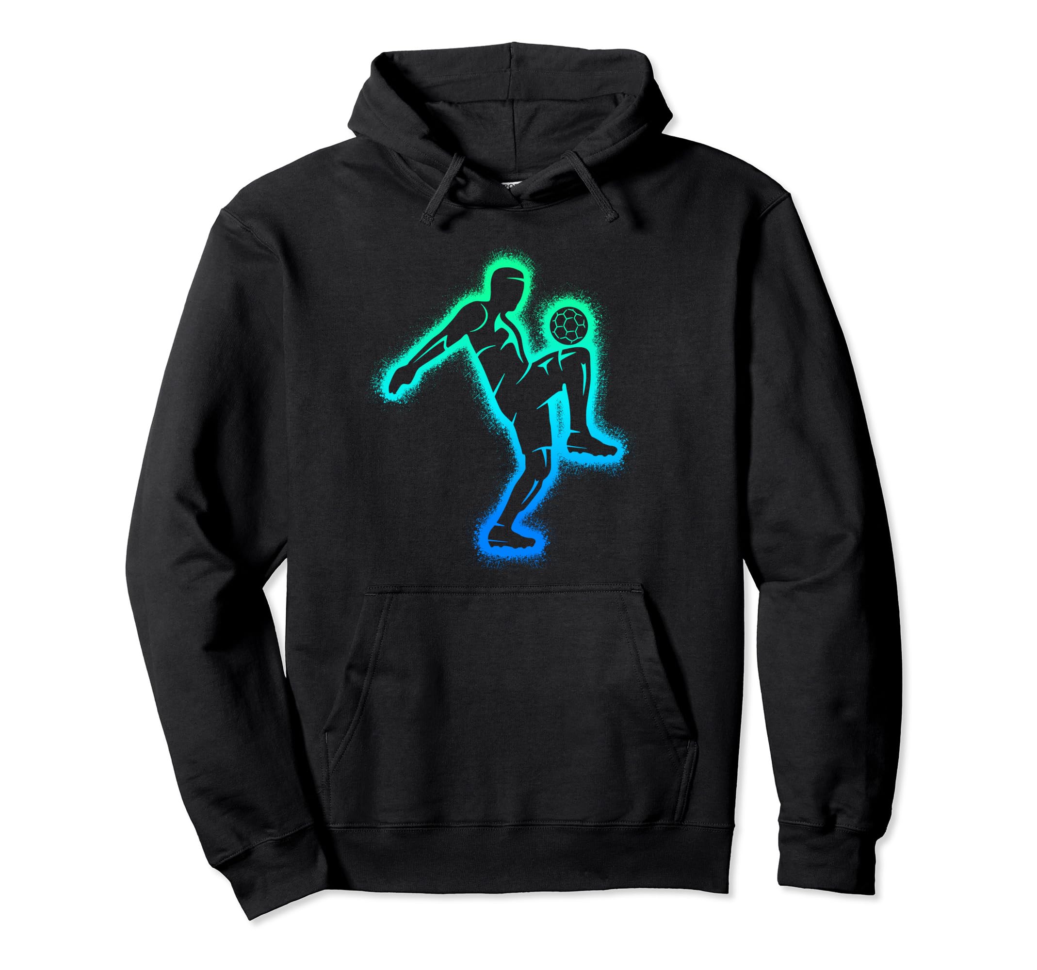 Soccer Game Futbol Team Soccer Player Hoodie - Unique Graphic for Adults