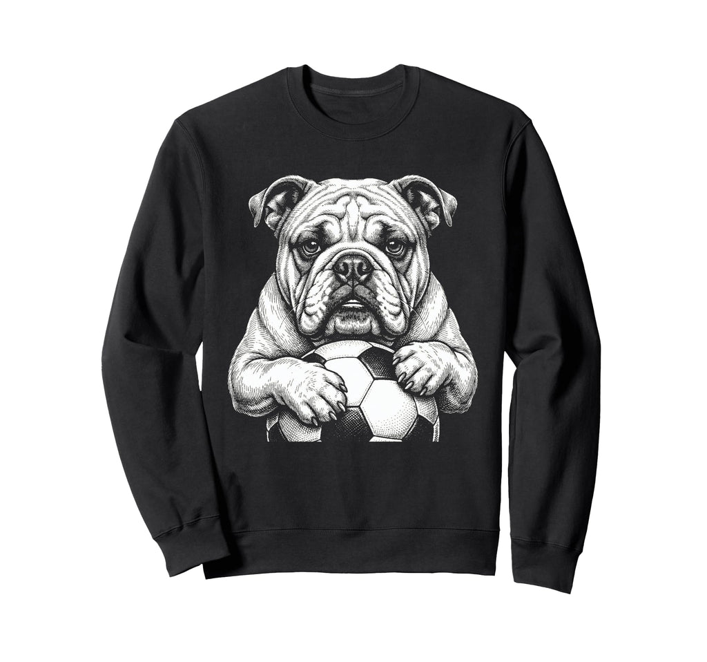 Ball Mascot Black And White Sweatshirt - Casual Everyday Wear Men Women