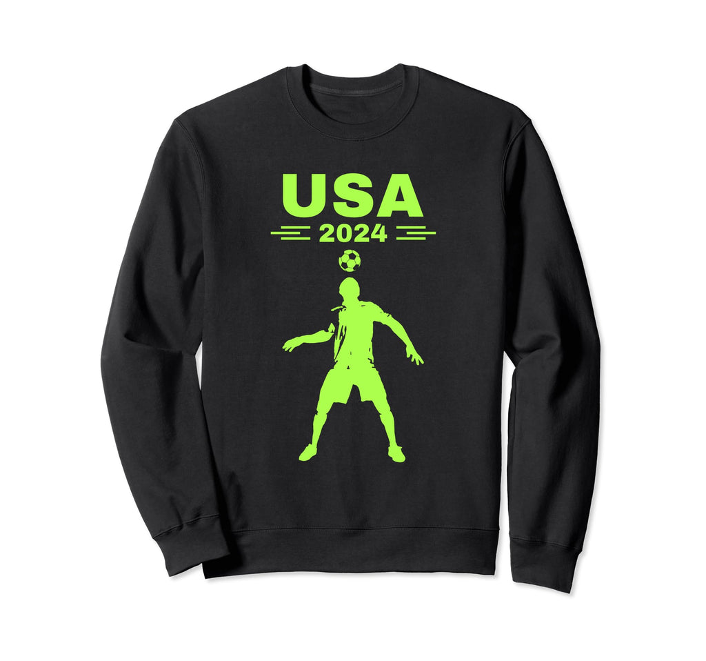 American Soccer Soccer 2024 Sweatshirt - Fun Novelty Design Unisex