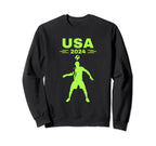 American Soccer Soccer 2024 Sweatshirt - Fun Novelty Design Unisex