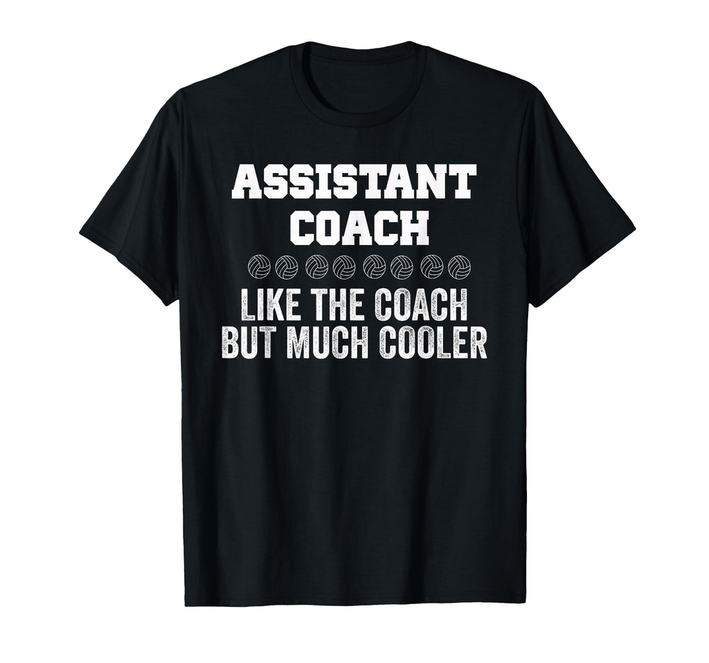 Professional Assistant Volleyball T-Shirt - Unique Graphic for Adults