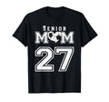 Proud Senior Soccer Mom Custom Jersey T-Shirt - Trendy Graphic Unisex
