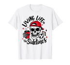 Soccer Mama Skeleton Coffee Living Life T-Shirt - Custom Art Print Unisex