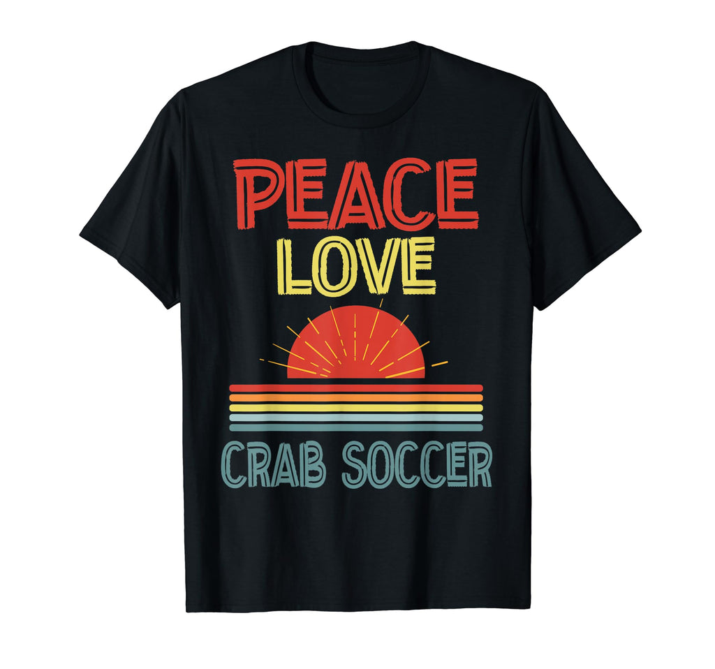 Piece Love Crab Soccer Funny T-Shirt - Custom Art Print for Adults