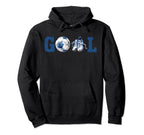 Goal Soccer Ball And Shoe Soccer Hoodie - Casual Everyday Wear for Adults