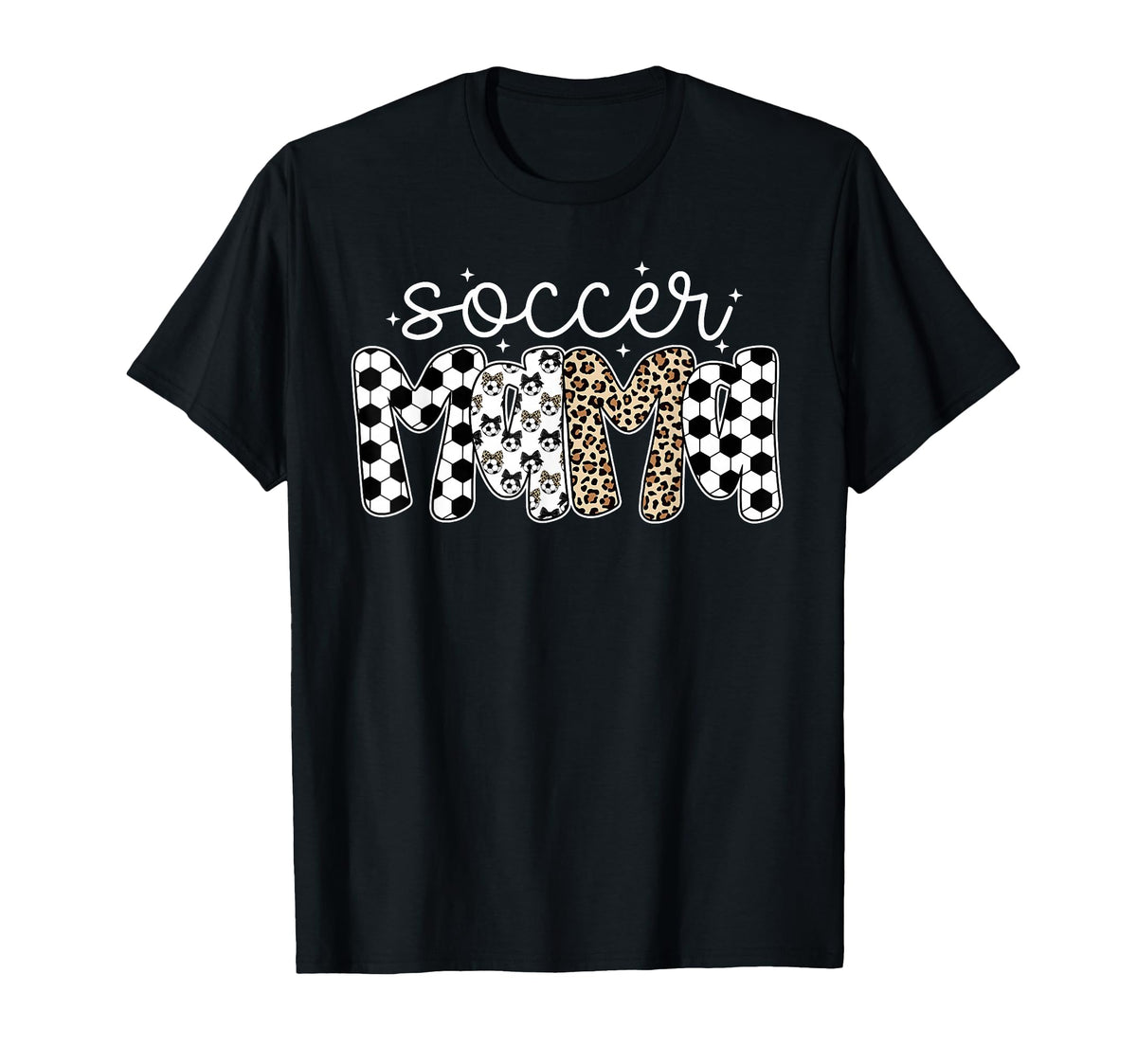Soccer Mama Game Day Trendy Sports T-Shirt - Fun Novelty Design Men Women