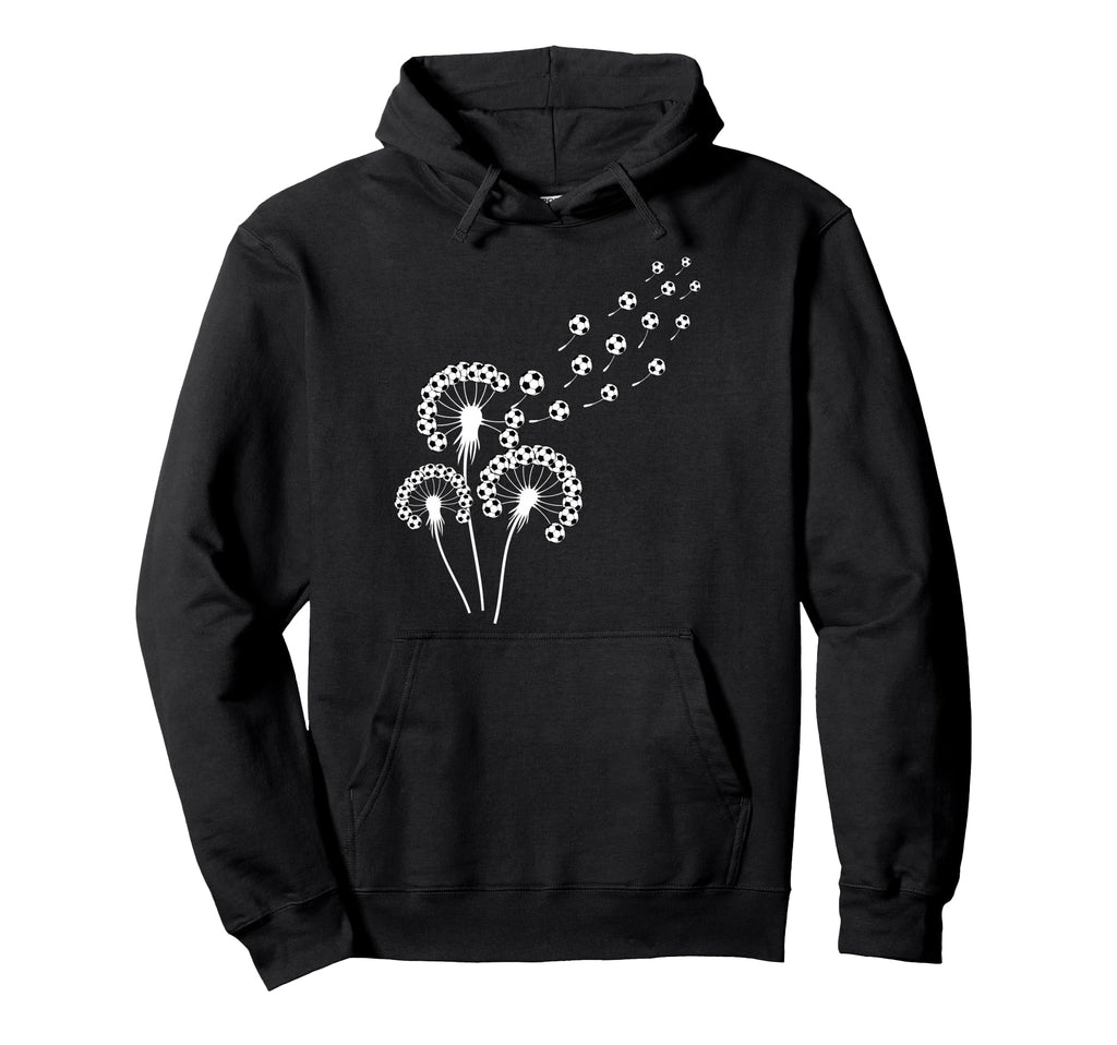 Dandelion Soccer Ball Stuff Soccer Player Hoodie - Trendy Graphic Unisex