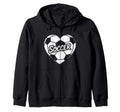Funny Soccer Soccer Player Coach Jm Sweatshirt - Minimalist Print Unisex