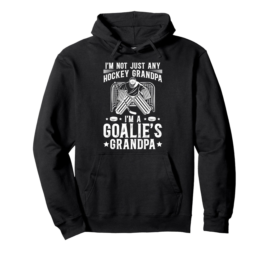 Im Hockey Goalie Grandpa Hockey Keeper Hoodie - Graphic Print Men Women