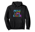 Football Football Player Outfit Peace Hoodie - Novelty Apparel Men Women