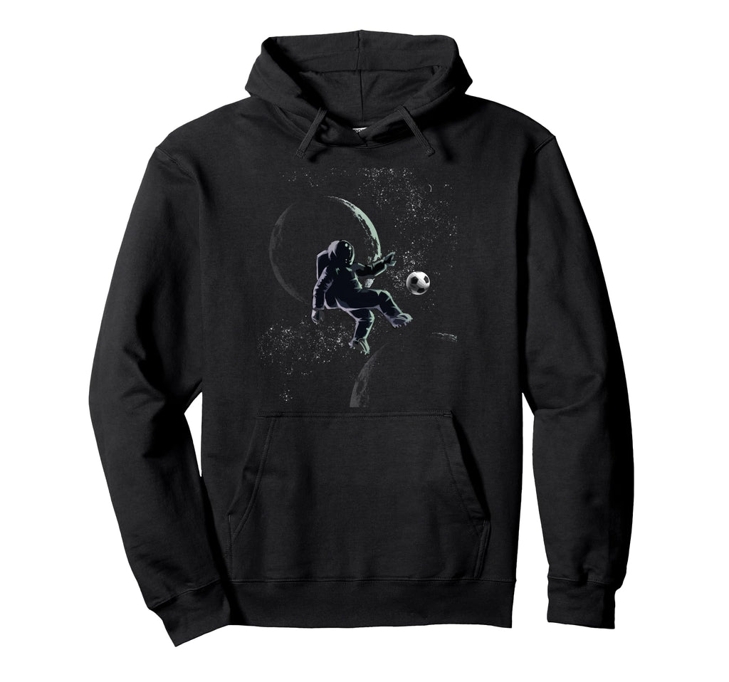 Soccer Funny Soccer Goalie Astronaut Hoodie - Trendy Graphic Men Women