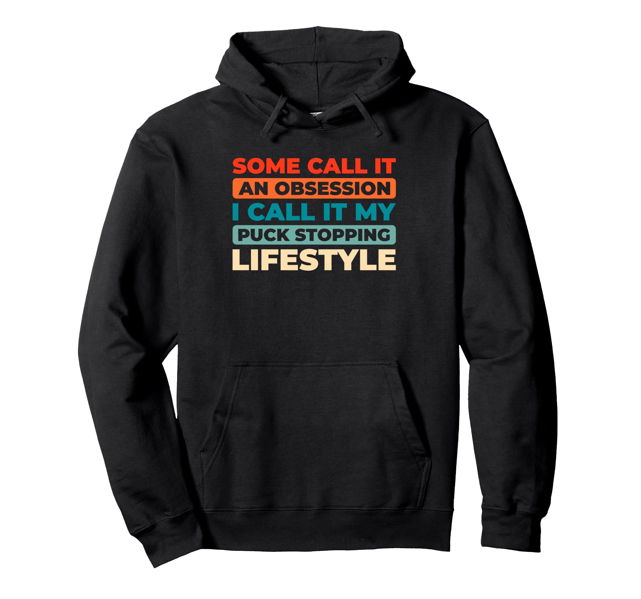 Hockey Goalkeeper Ice Hockey Goalie Hoodie - Trendy Graphic Men Women