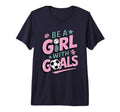 Be Goals Soccer Player Soccer Tri T-Shirt - Streetwear Style Men Women