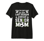 Proud Soccer Senior Mom 2026 Soccer T-Shirt - Unique Graphic Men Women