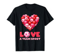 Love Team Sport Funny Soccer Valentine T-Shirt - Unique Graphic Unisex