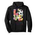Funny Soccer Art Soccer Player Soccer Hoodie - Unique Graphic for Adults