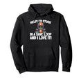 Hockey Goalkeeper Ice Hockey Goalie Hoodie - Trendy Graphic Unisex