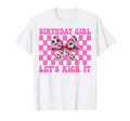 Birthday Lets Kick It Soccer Mom Mama T-Shirt - Trendy Graphic for Adults