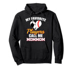 My Favorite Players Call Me Mommom Hoodie - Unique Graphic for Adults